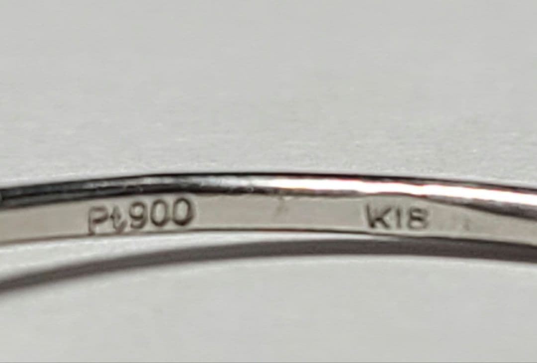 ネオンブルーの共演★バターリャパライバトルマリン&アウイナイト18金Pt900★