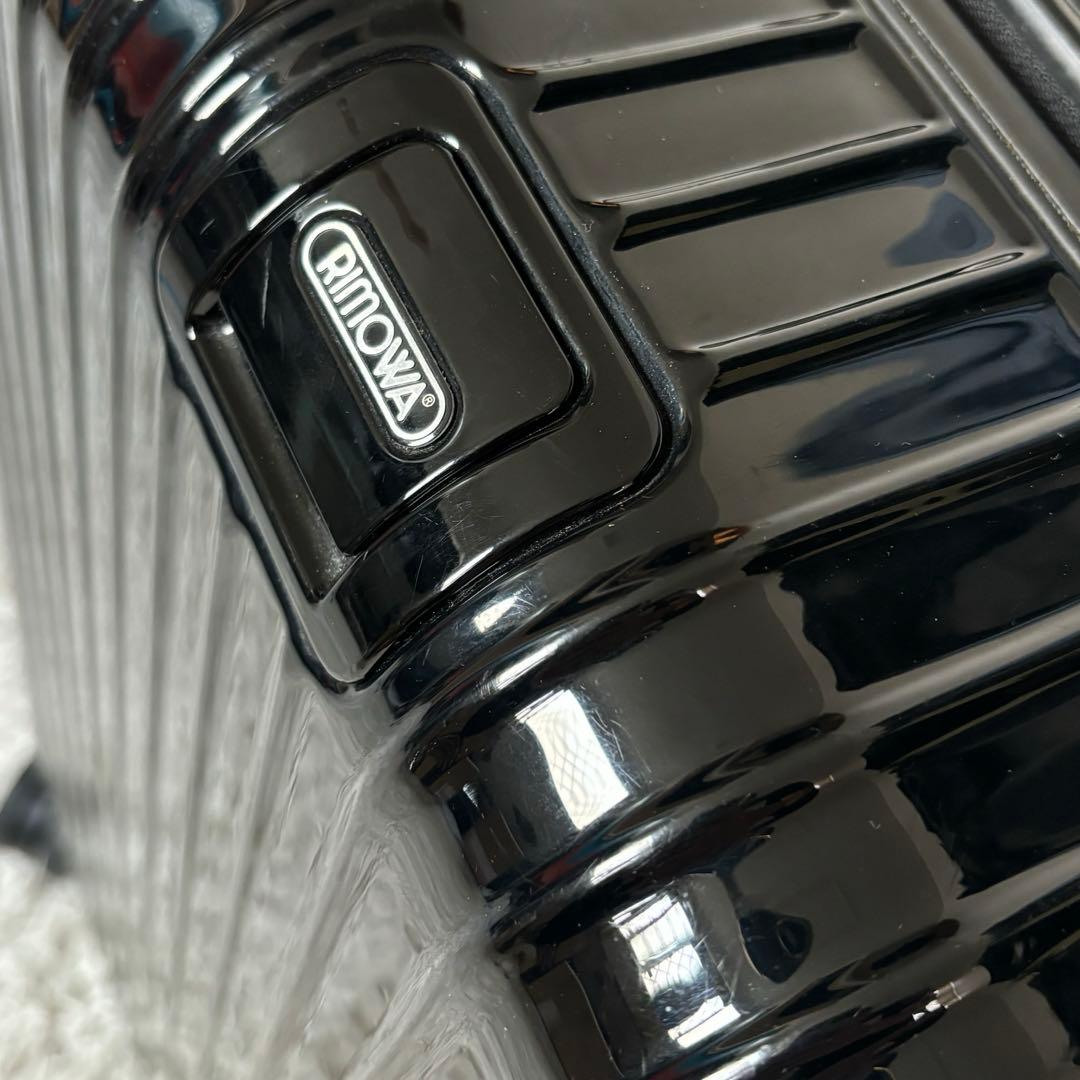美品✨RIMOWA リモワ　ポリカボネート　サルサデラックス　ブラック　4輪