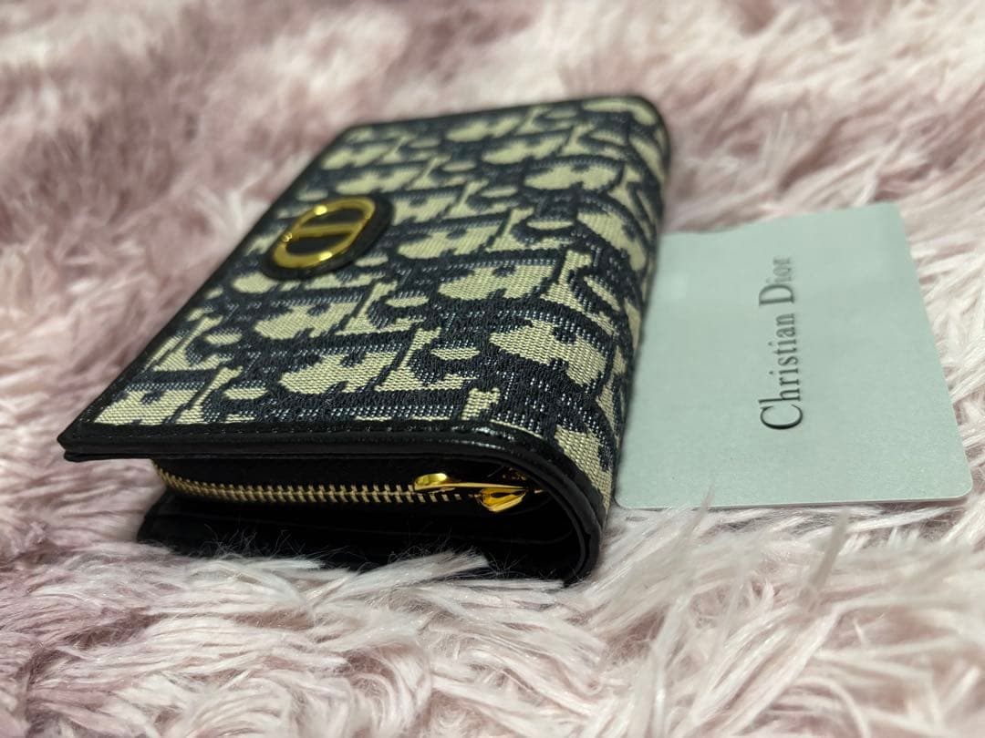 期間限定セール中 Christian Dior 二つ折り財布 ブラック