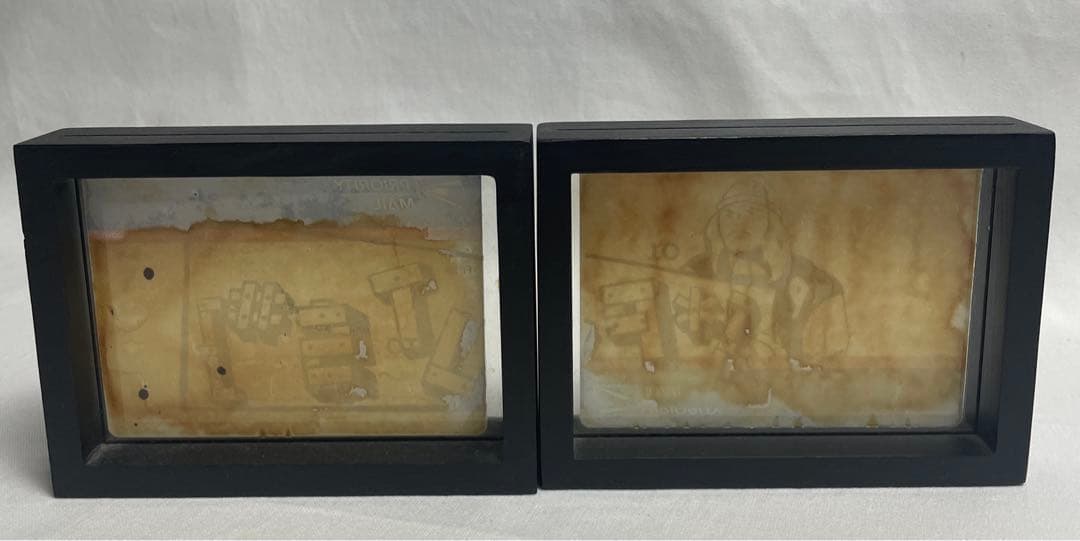 PUTS USPS Priority Mail シルクスクリーン作品 2点