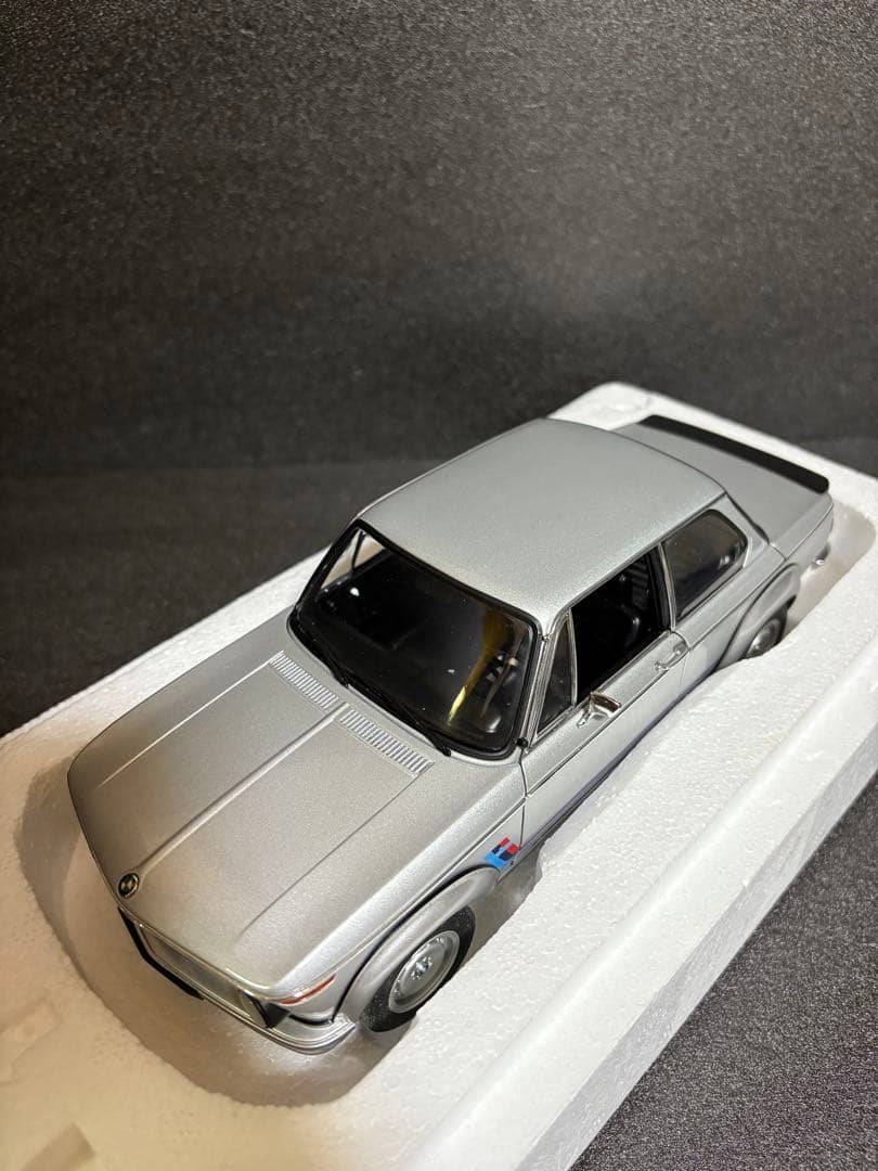 AUTO art 1/18 BMW 2002 TURBO シルバー マルニターボ