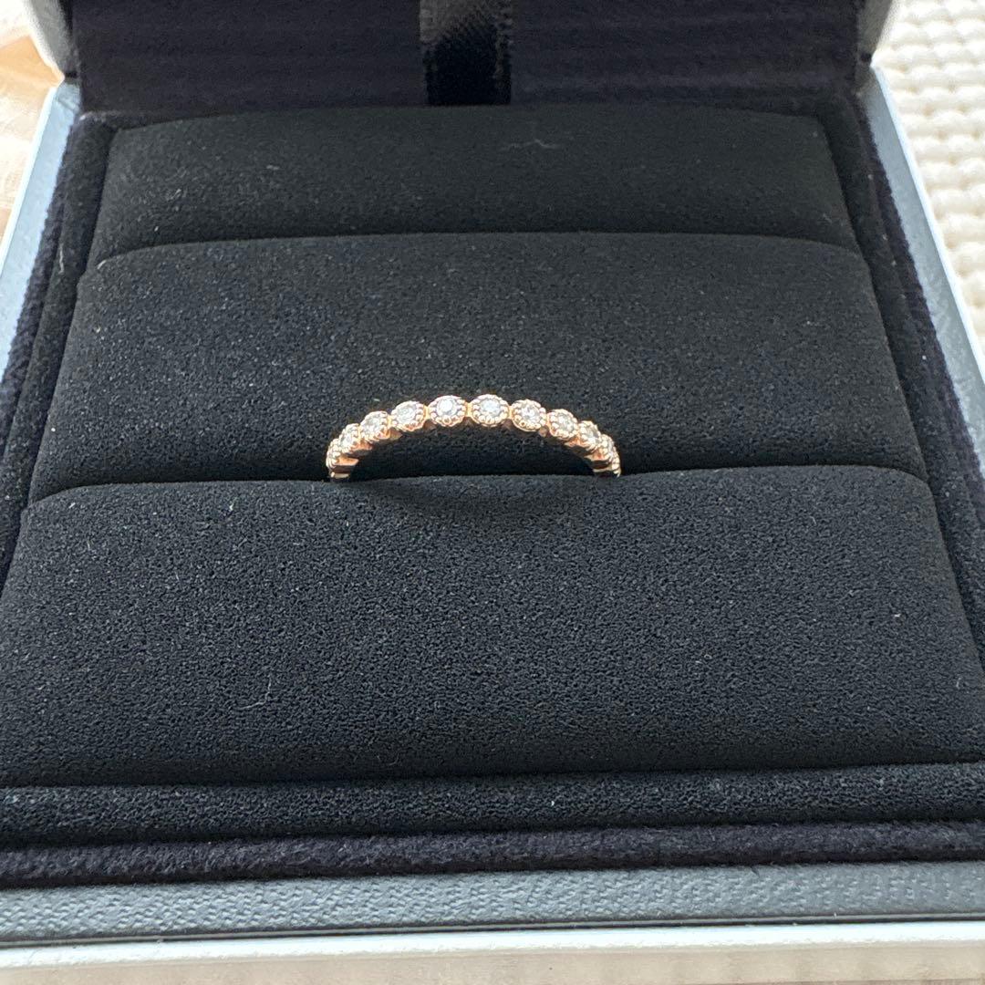 agete K10 ダイヤモンドリング