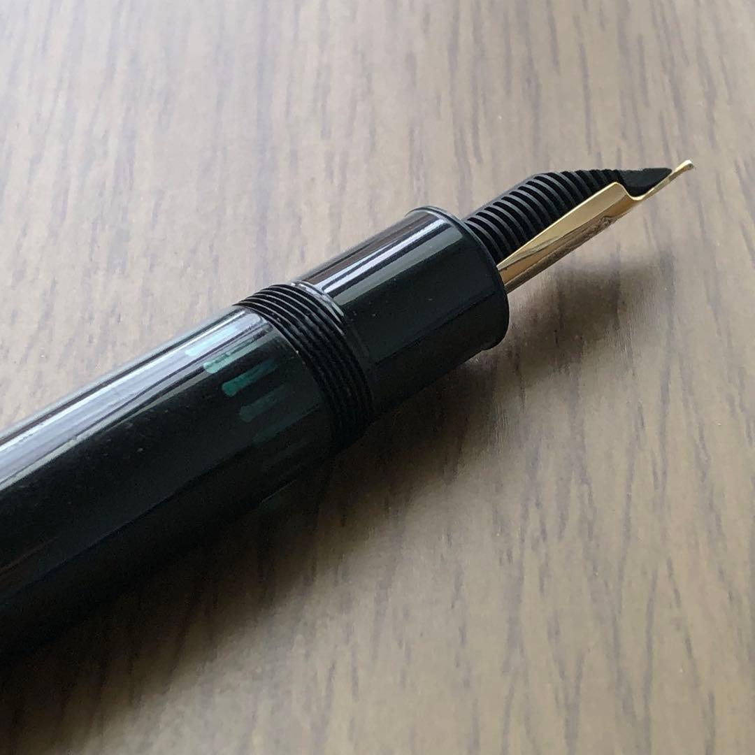 【希少・調整済み】モンブラン 149 14C 中白 二段エボナイト芯 万年筆