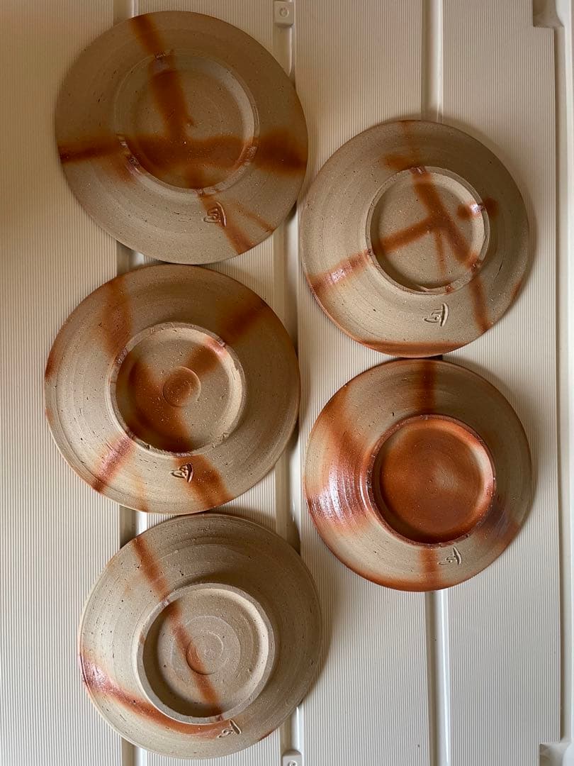 (ちゃそ断捨離さん専用)備前焼コーヒーカップ5客セット(山口正倫作)