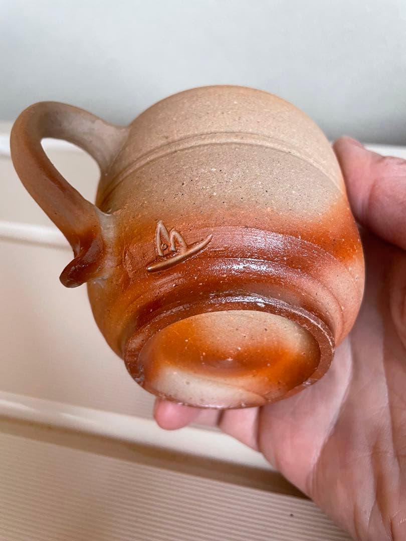 (ちゃそ断捨離さん専用)備前焼コーヒーカップ5客セット(山口正倫作)