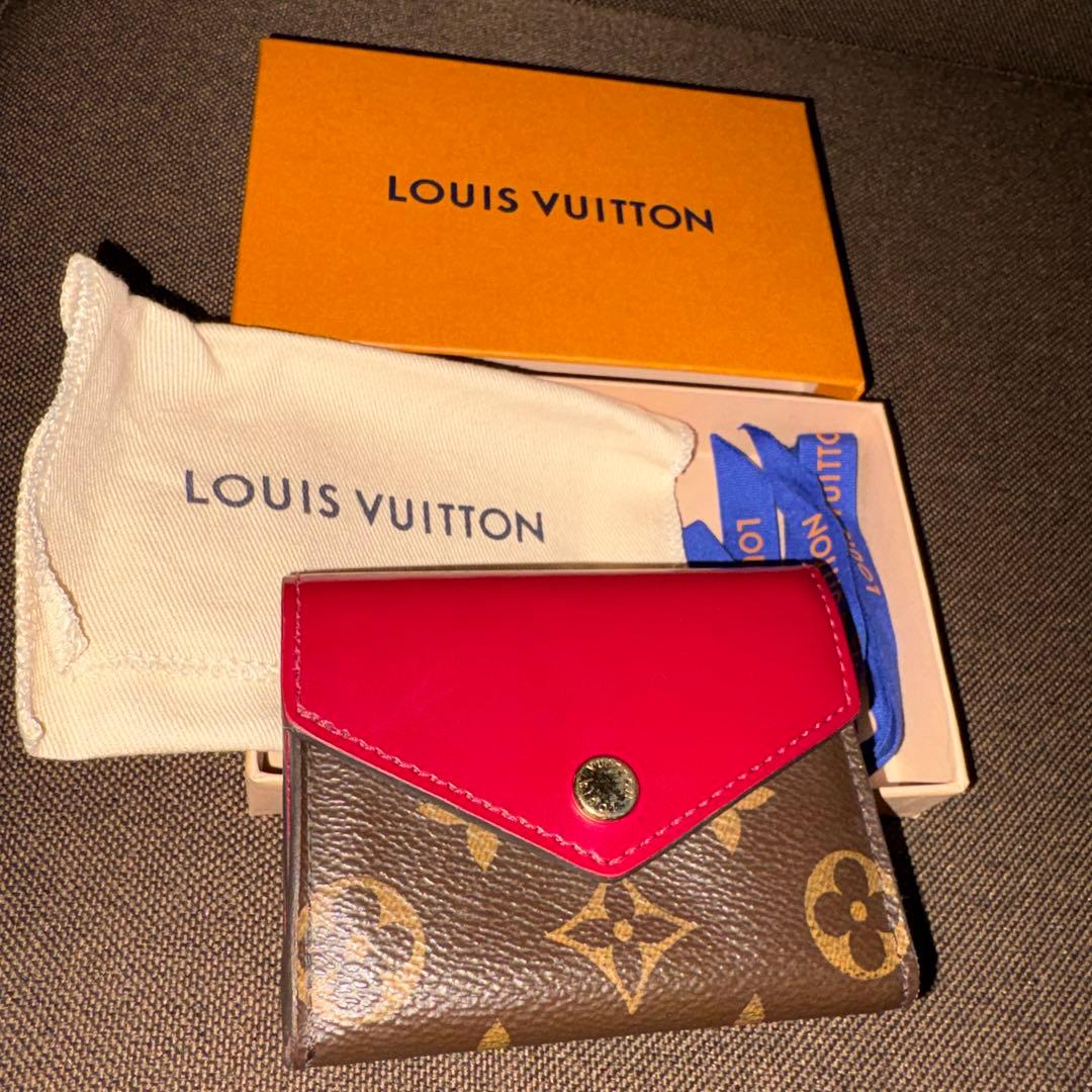 Louis Vuitton 三つ折り財布 ワインレッド