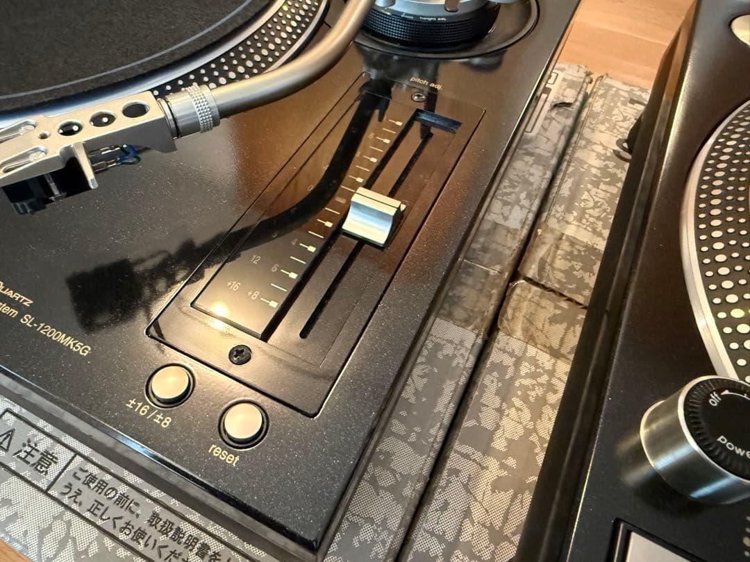 Technics SL-1200MK5G 2台セット (M44G付)
