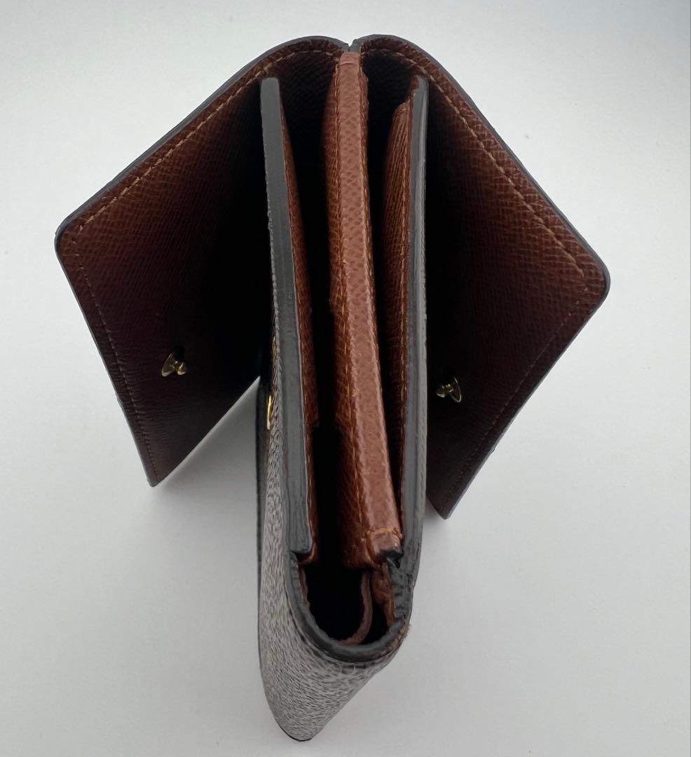 【美品】LOUIS VUITTON 三つ折りM61652 Ｗホック　ジャンク