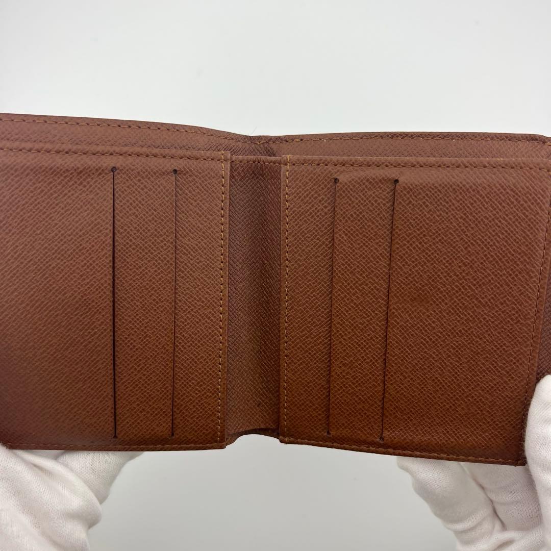 【美品】LOUIS VUITTON 三つ折りM61652 Ｗホック　ジャンク