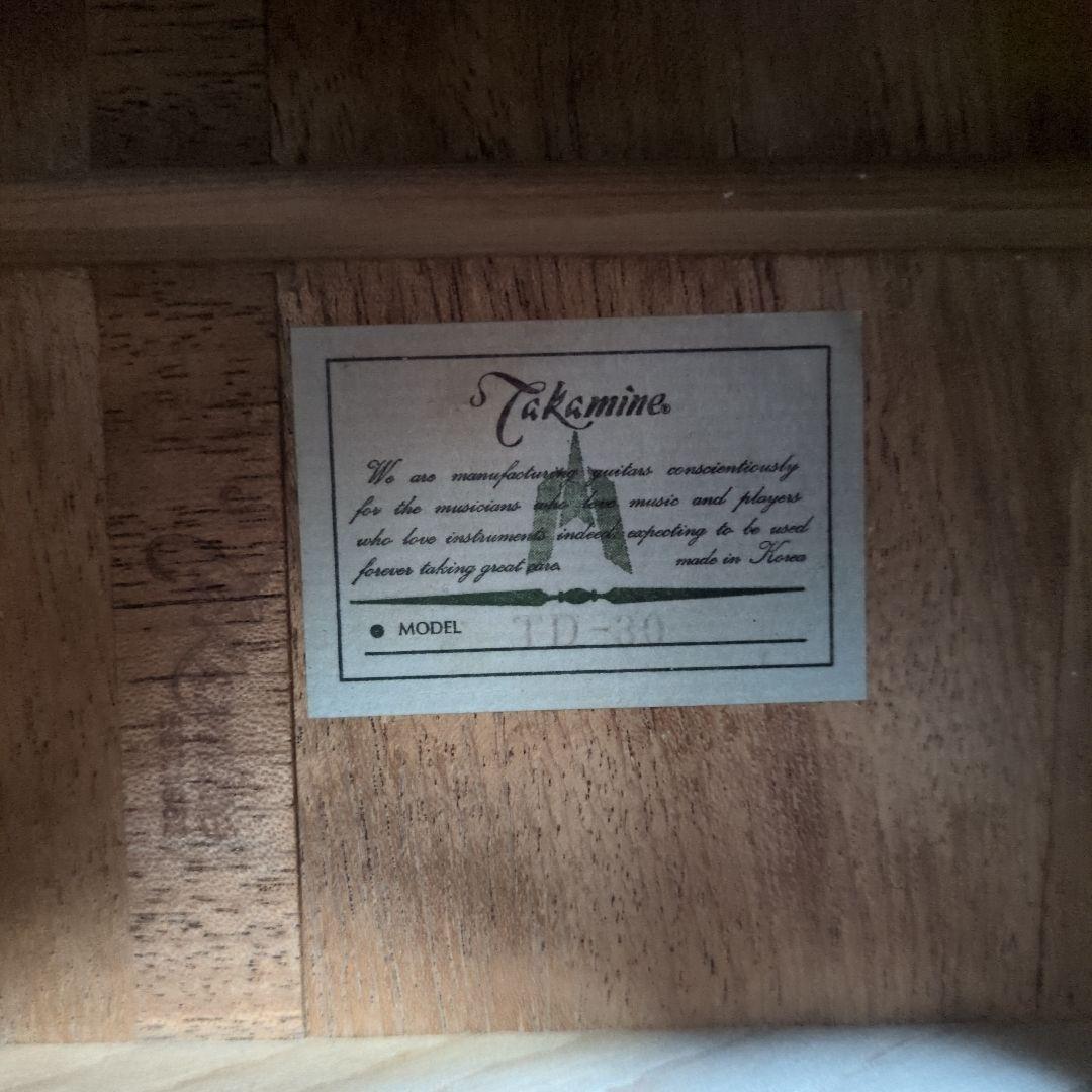 け*ん様 Takamine TD-30 アコースティックギター