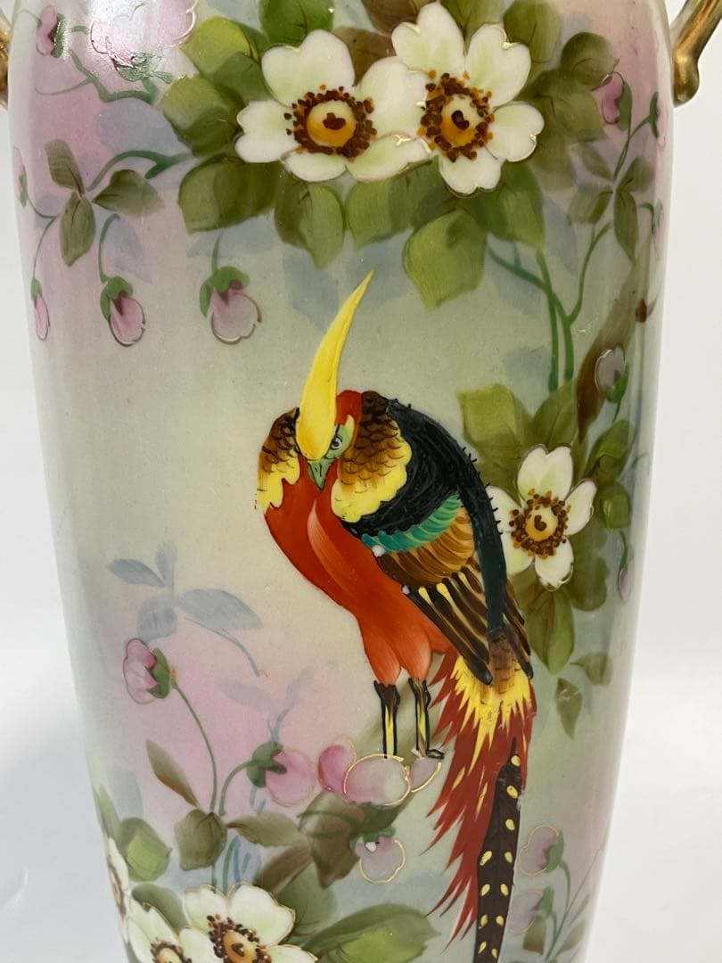 I.E. & C. Co. Japan Hand-Painted Vase 花瓶