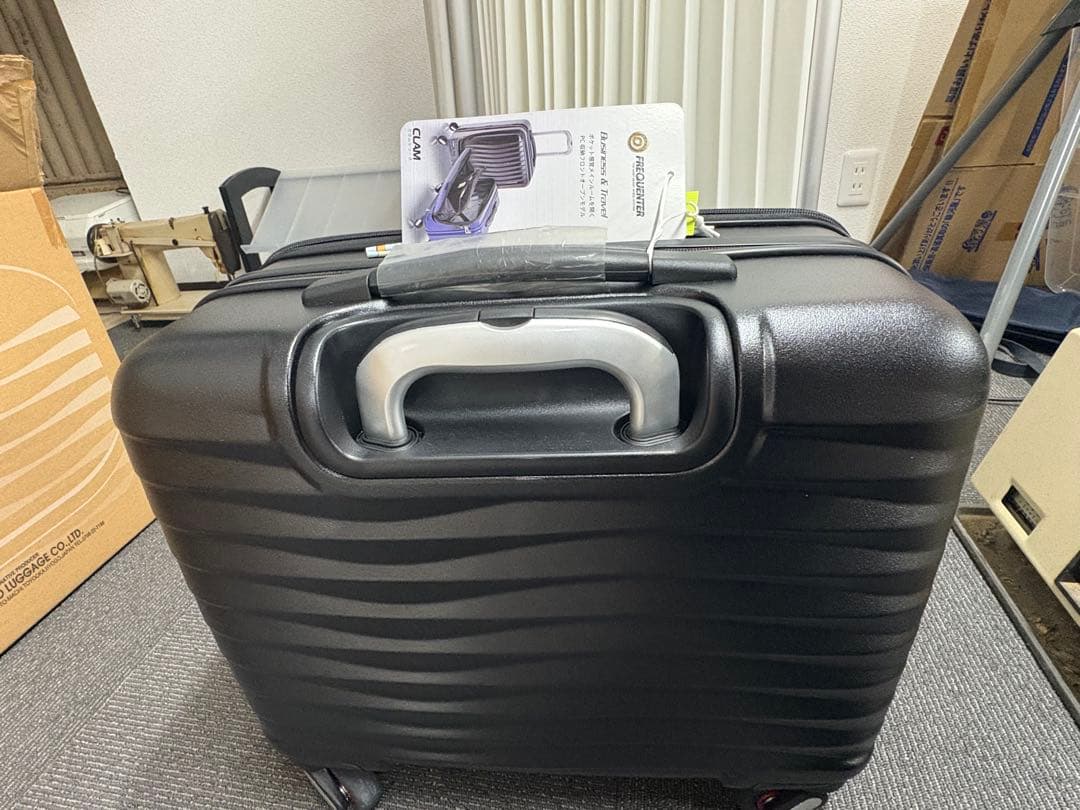 新品 FREQUENTER CLAM 横型 4輪 静音 機内持ち込み可