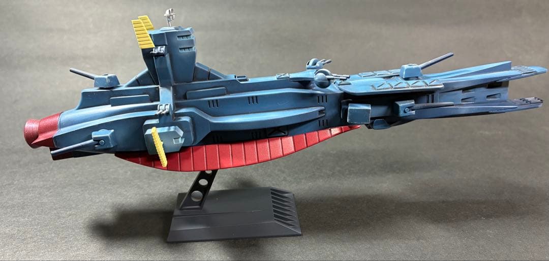 ガンプラ旧キット　サラミス改　塗装済み完成品