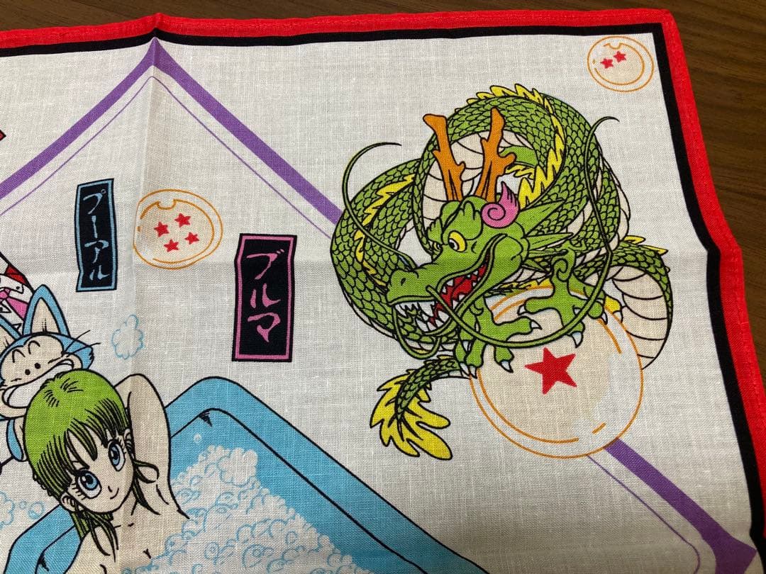 【極美品】初期 ドラゴンボール ハンカチ 当時物 未使用 新品 レトロ ブルマ