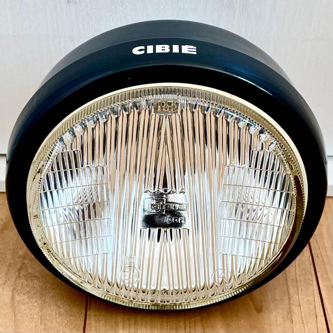 当時物 CIBIE シビエ 凹み ヘッドライト 160φ バブ マーシャル