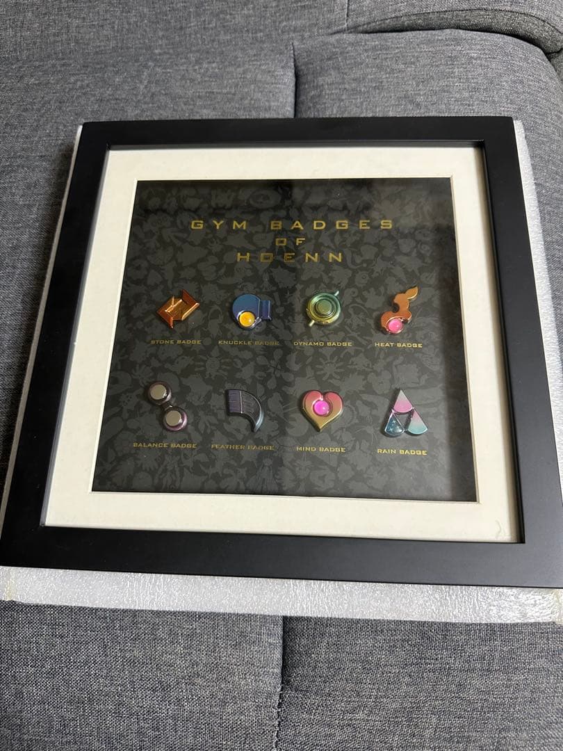 ［廃盤品］ポケモンセンター通販限定　ホウエン地方 ジムバッジ 8個セット