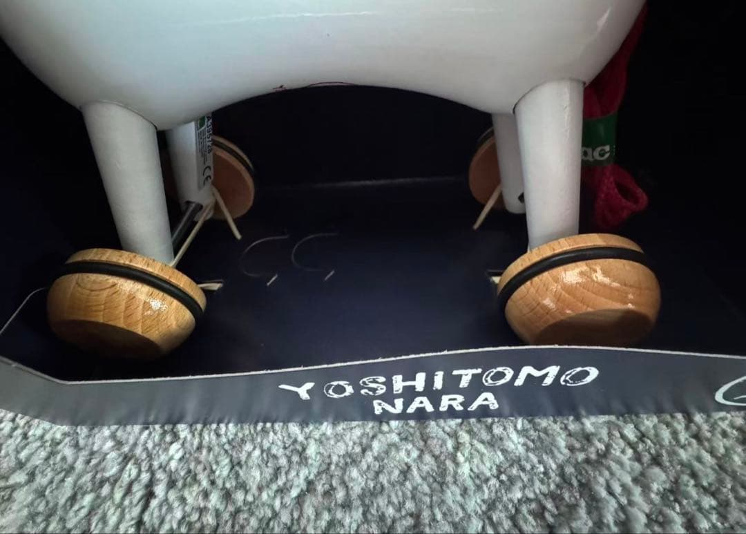 新品未使用　箱付き　奈良美智 置物　限定　希少　プルトイ dog ドッグ