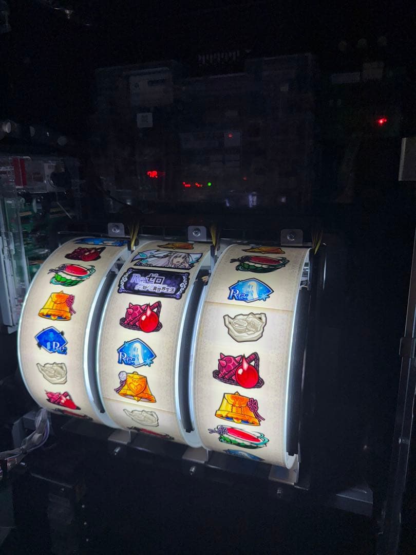 リゼロ　双子パネル　実機　6号機　不要機　データカウンター付き