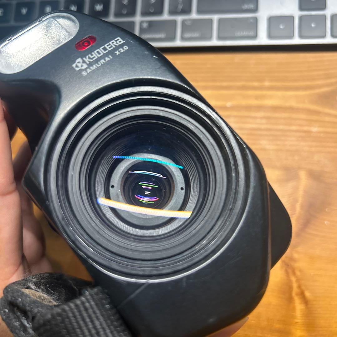 KYOCERA SAMURAI X3 コンパクトフィルムカメラ 動作品
