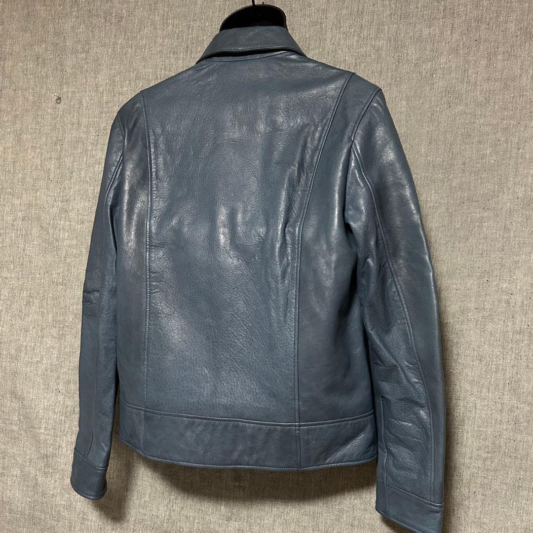 OLIVIERI オリヴィエリ　ラムレザージャケット　シングルレザージャケット