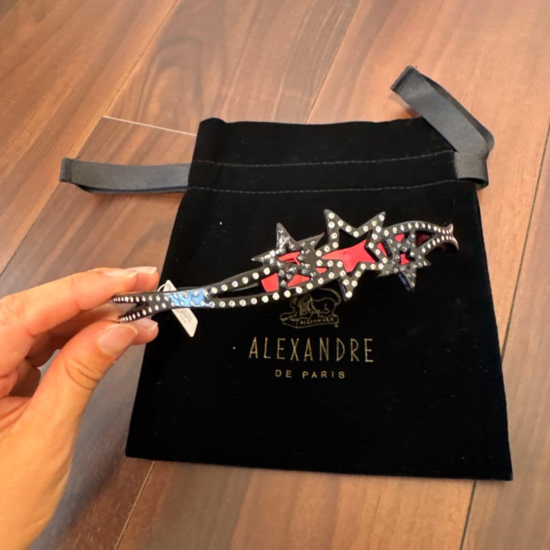 【新品タグ付き】 ALEXANDRE de Paris カチューシャ