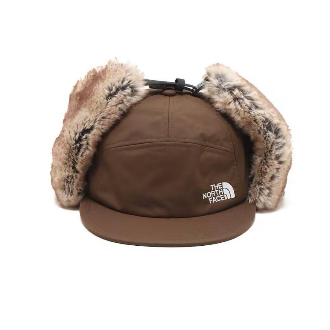 The North Face フライトキャップ ブラウン