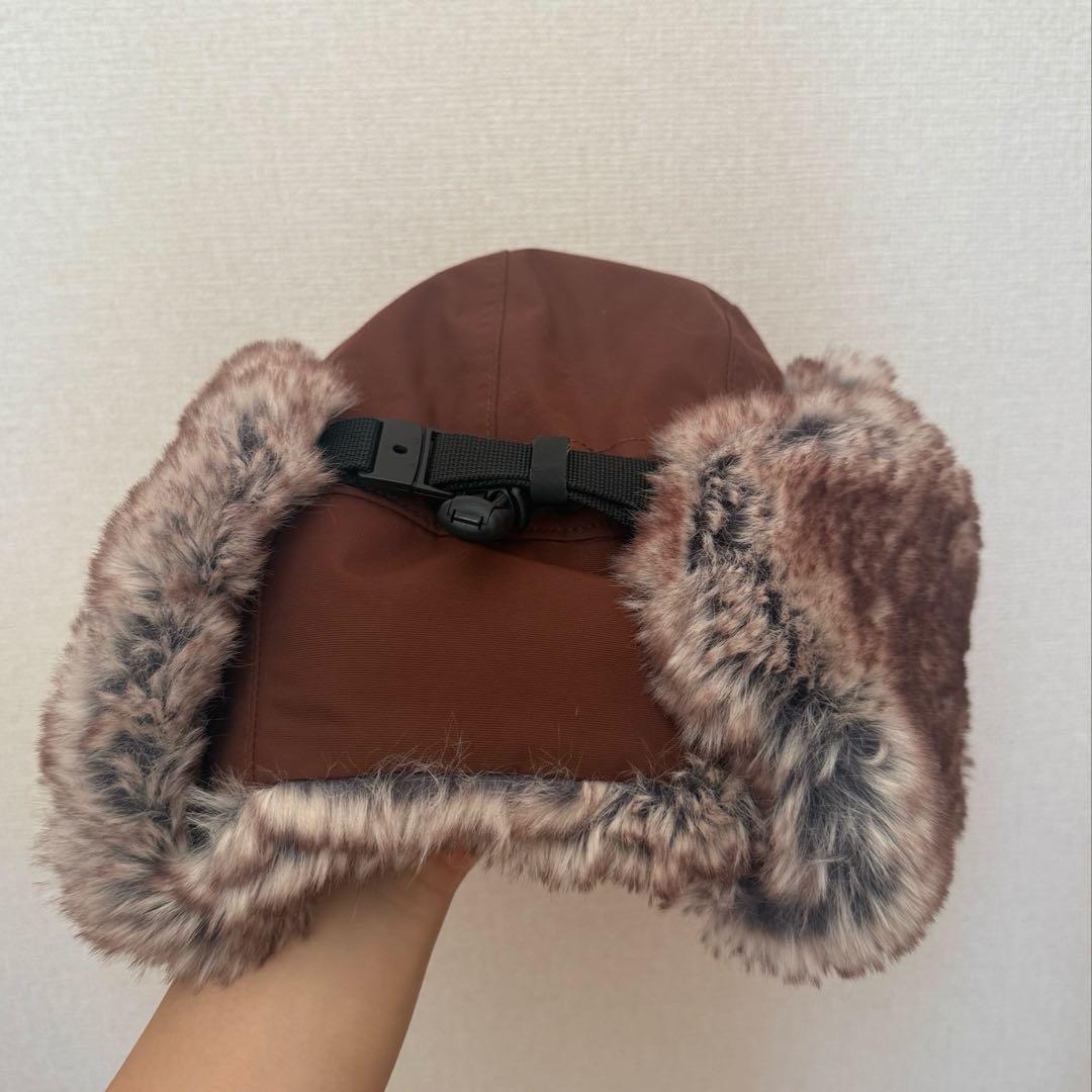 The North Face フライトキャップ ブラウン