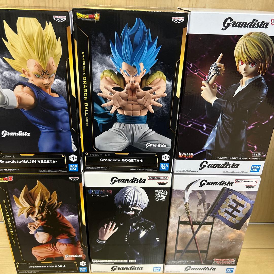 グランディスタ フィギュアセット ドラゴンボール キングダム ハンターハンター