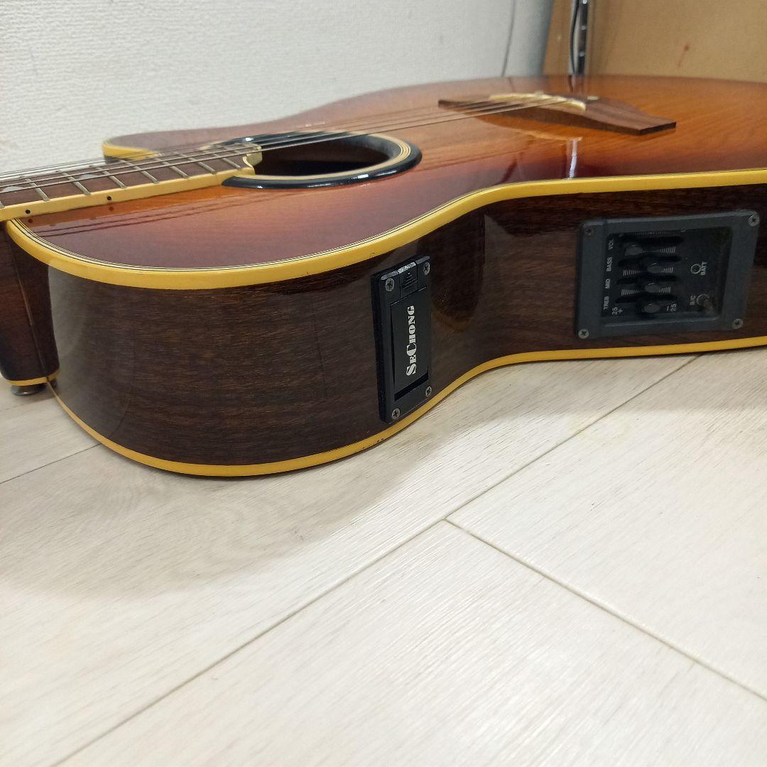 現状渡し Sechong エレアコ EA430 CS チェリーサンバースト