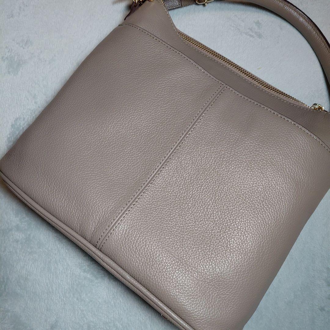 週末セール　美品　ATAO アタオ ウィークエンド 2way ショルダー トープ