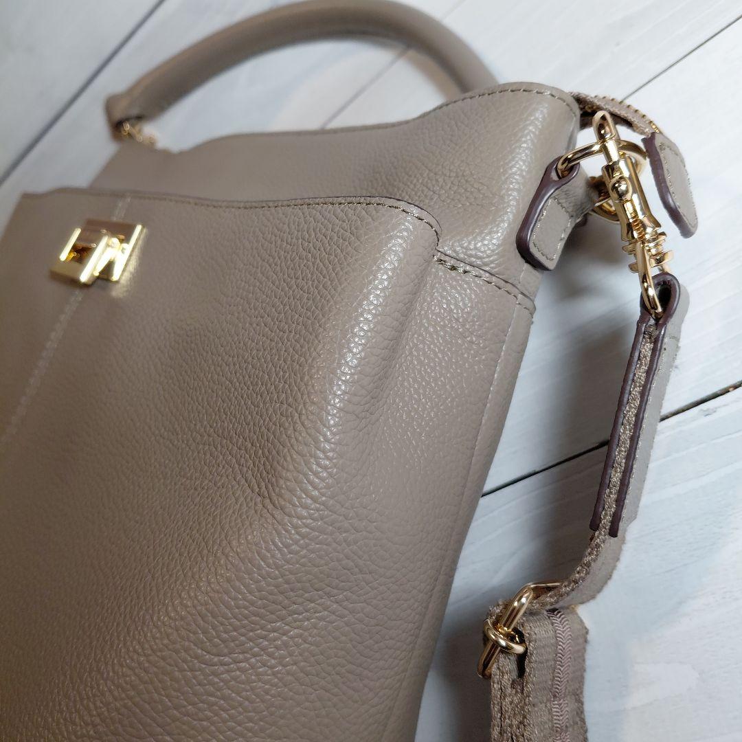 週末セール　美品　ATAO アタオ ウィークエンド 2way ショルダー トープ