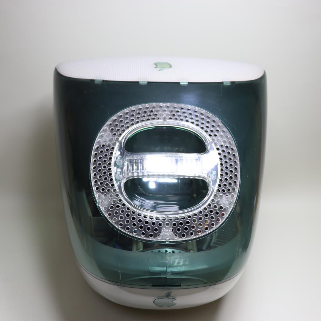 初代iMac スケルトン 電源コード ジャンクキーボード付属 　D-96