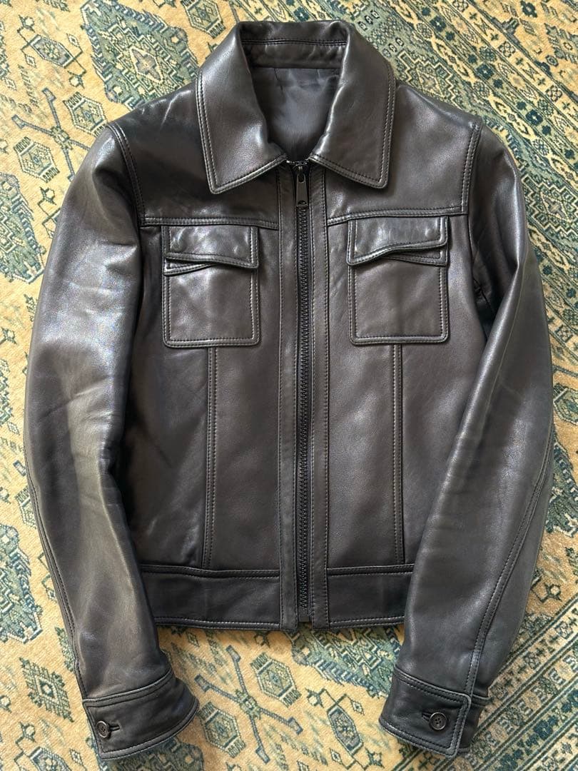 STUDHOMME クロスポケットレザーDiorHOMME06AWオマージュ