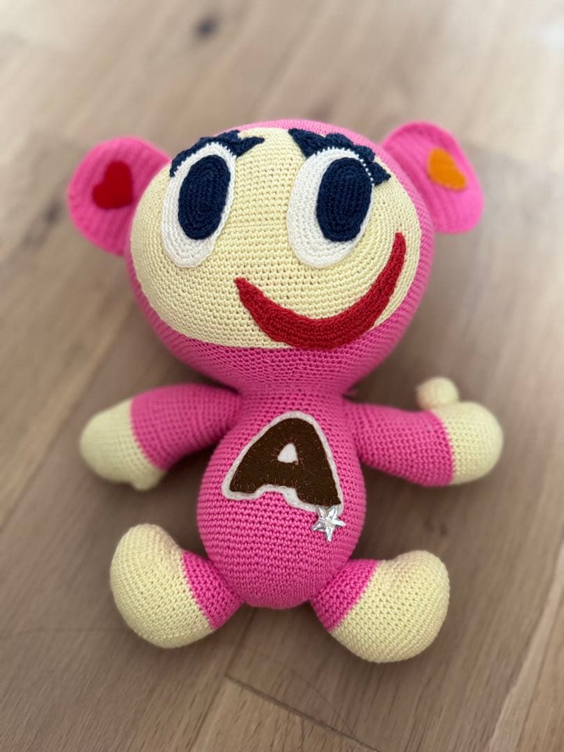 エンジェルブルー ナカムラくん ぬいぐるみ 編みぐるみ 新品 ピンク レア