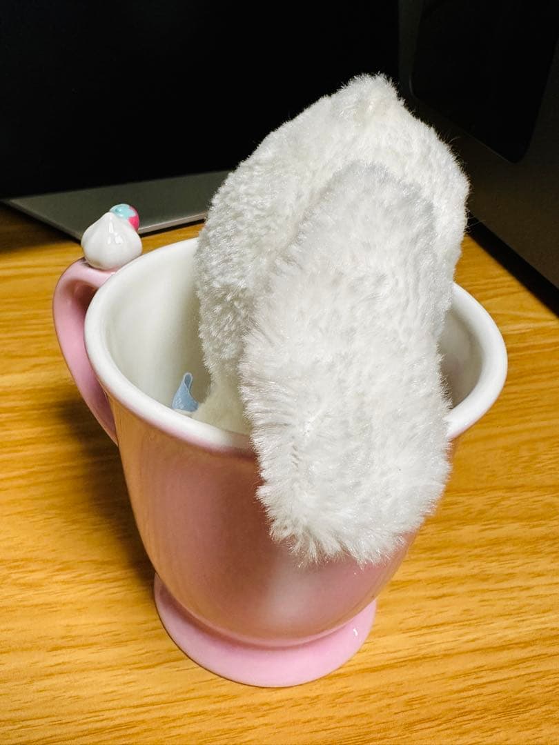 シュガーバニーズ マグカップ付 ぬいぐるみ 希少 しろうさ 当時品 2004年製