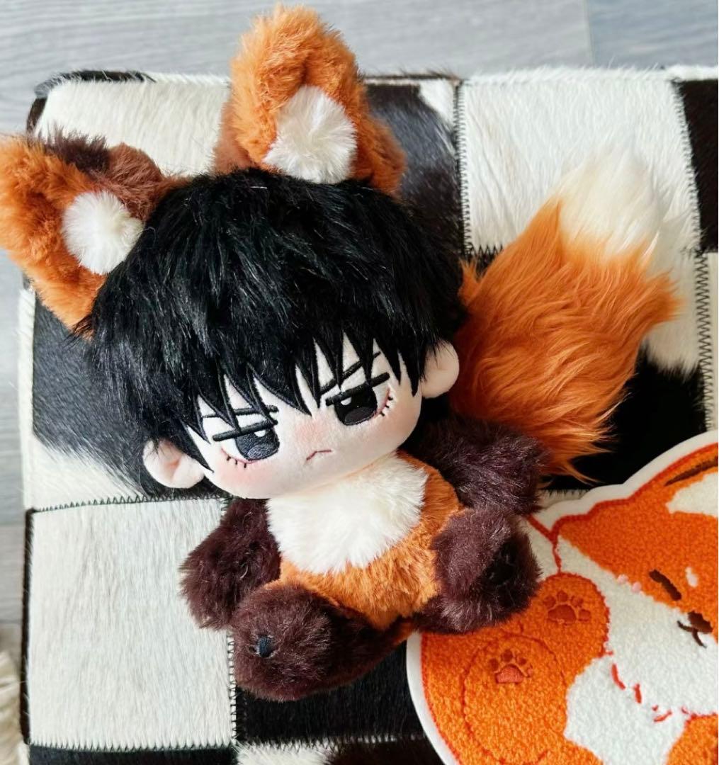 スラムダンク　ぬいぐるみ　流川楓　20cm 着せ替え slam dunk