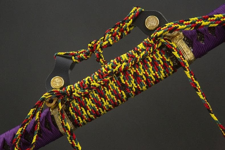 紫川太刀 日本刀 模造刀 居合刀 武士道 武蔵 鑑賞用 手鍛造打