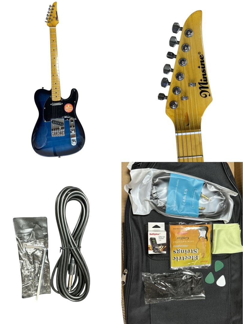 【新品】Bullfighter エレキギター セット トラベルギター