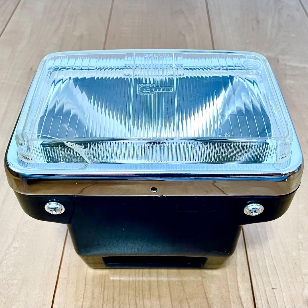 訳あり シビエ CIBIE 角型 ヘッドライト 当時物 角目 マーシャル