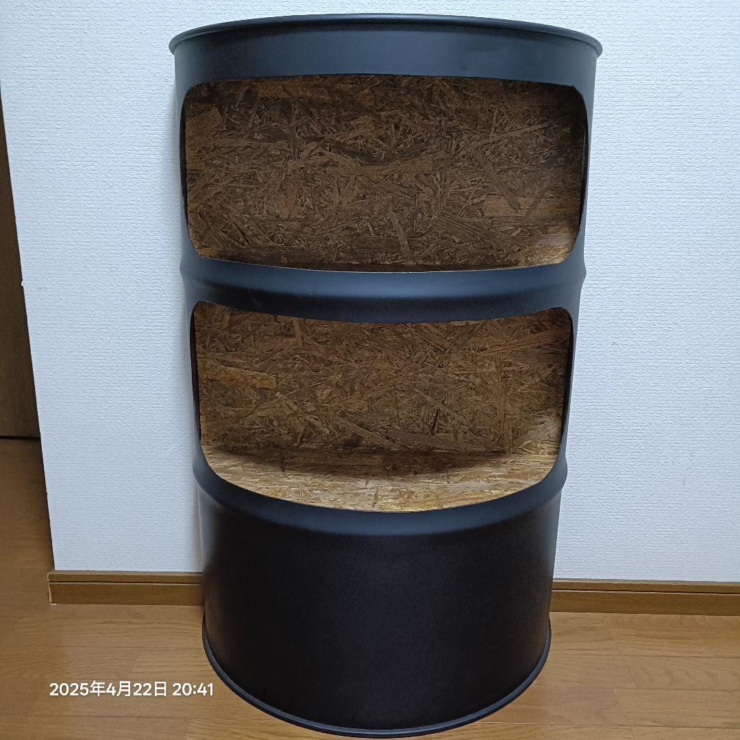 ドラム缶remakeBOX！ブラック
