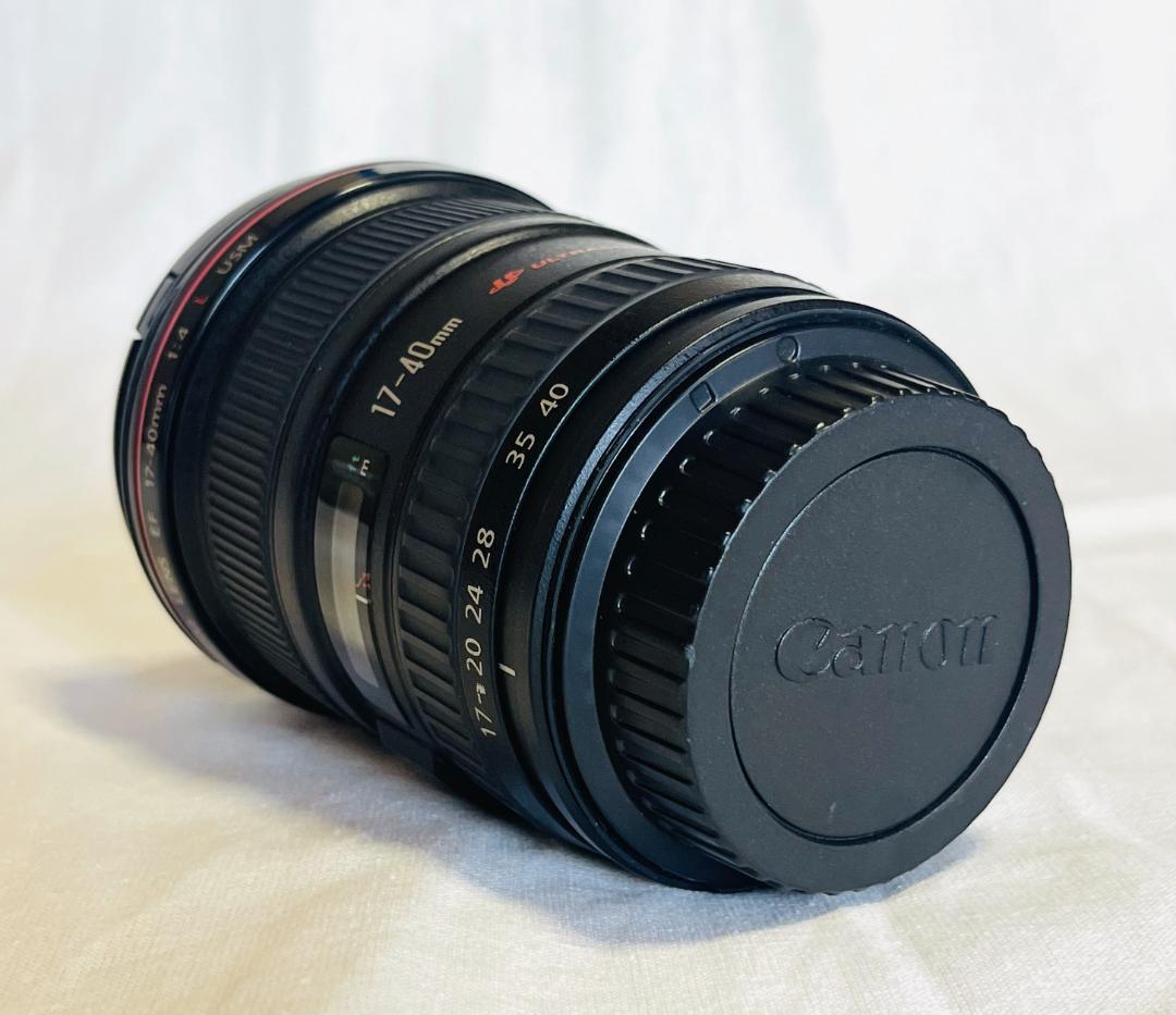 Canon キヤノン EF 17-40mm F4 L USM　広角レンズ