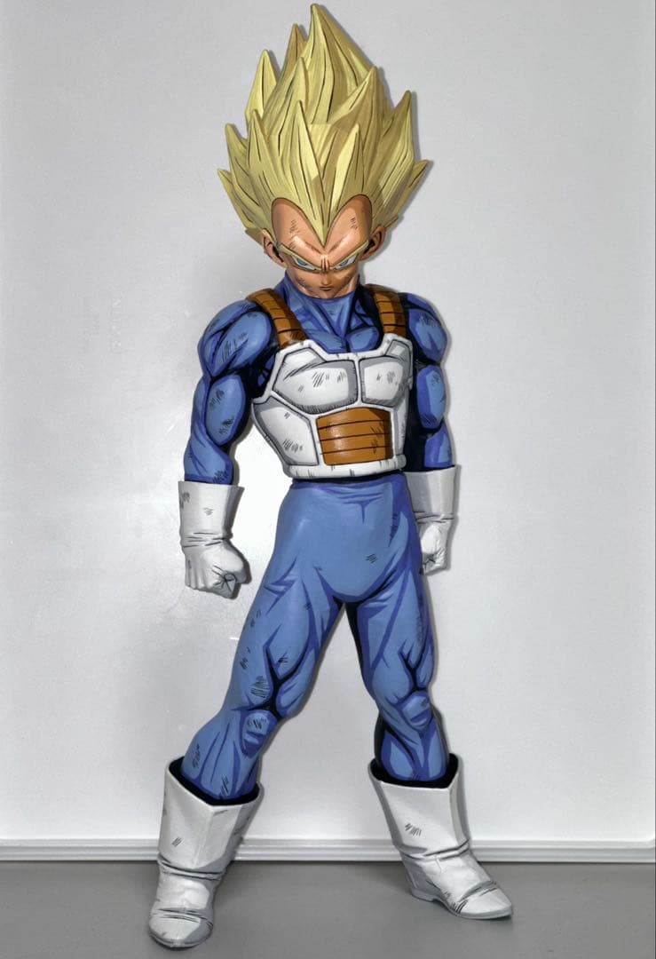 ドラゴンボールフィギュア SMSP 超サイヤ人 ベジータ リペイント 二次元彩色