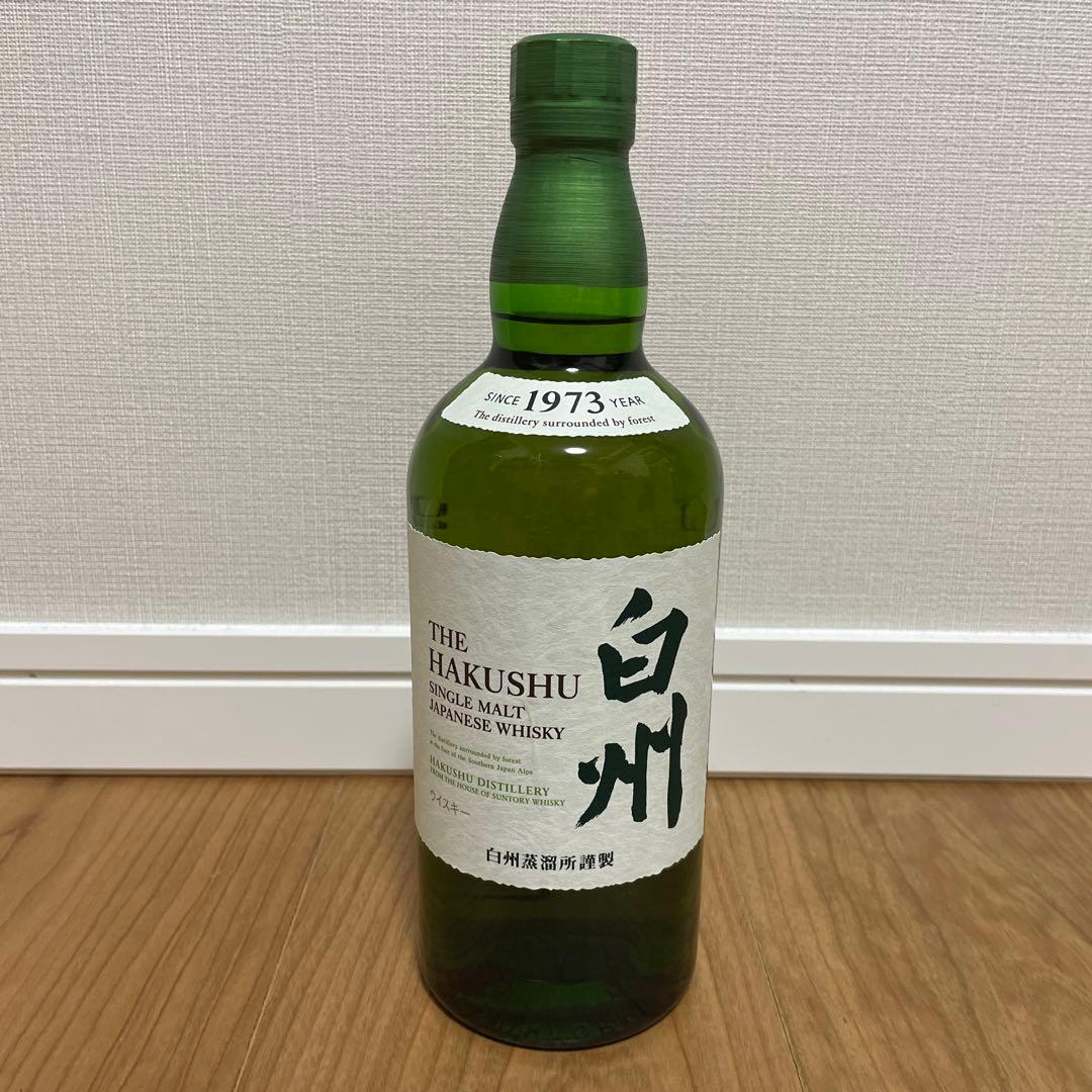 期間限定値下 サントリー シングルモルトウイスキー 白州 700ml 化粧箱付