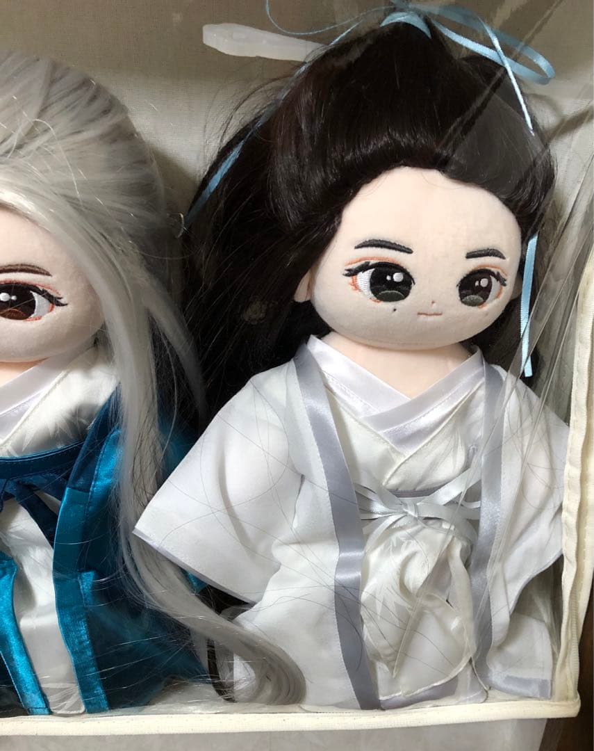 山河令　周子舒　温客行　ぬいぐるみベア　特注本体30㎝＋3枚重ね衣装付　美品