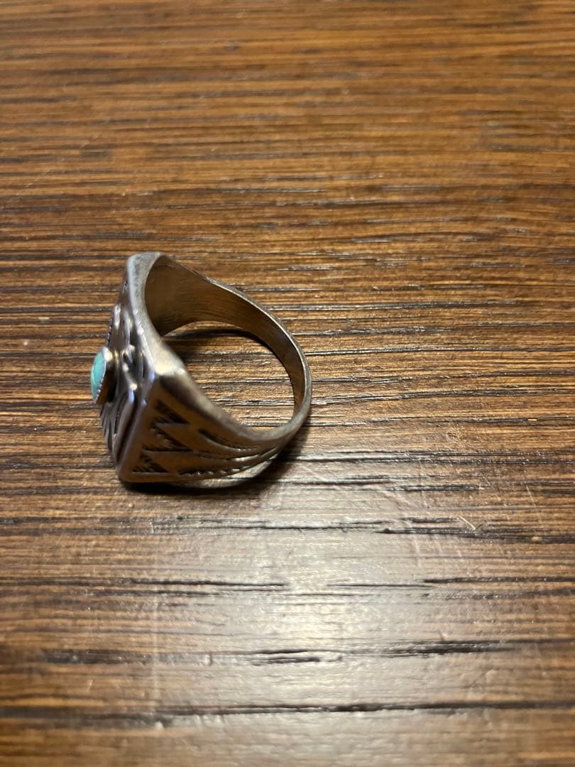アクセサリー 1950s-60s navajo bell trading post ring