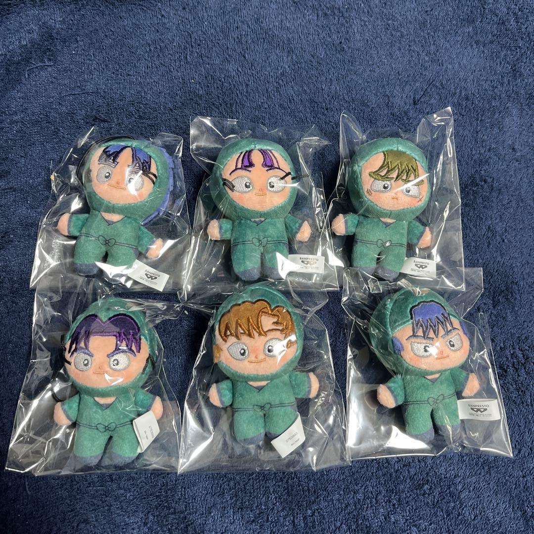 【6種セット】劇場版 忍たま乱太郎 ほわぬい ぬいぐるみ 六年生