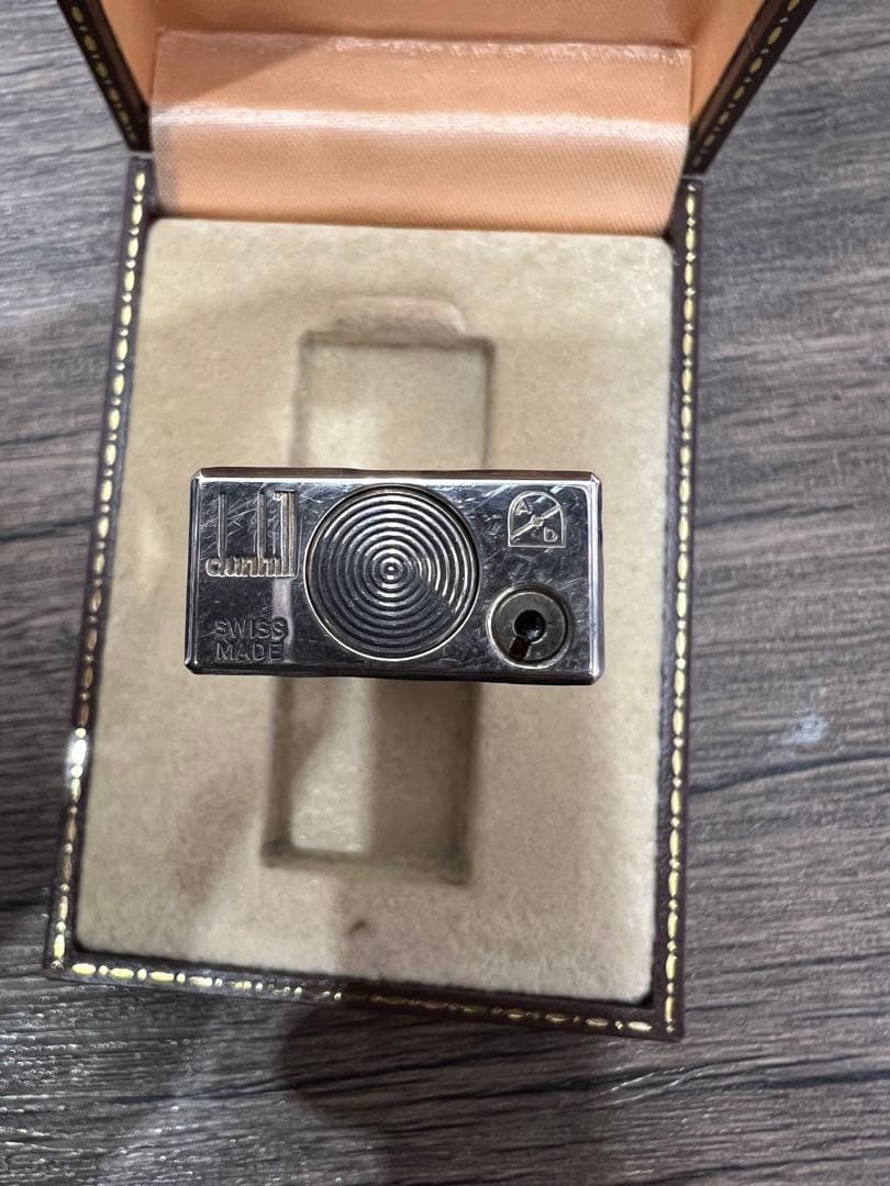 dunhill ダンヒル　ライター　シルバー　銀　レア　ガス