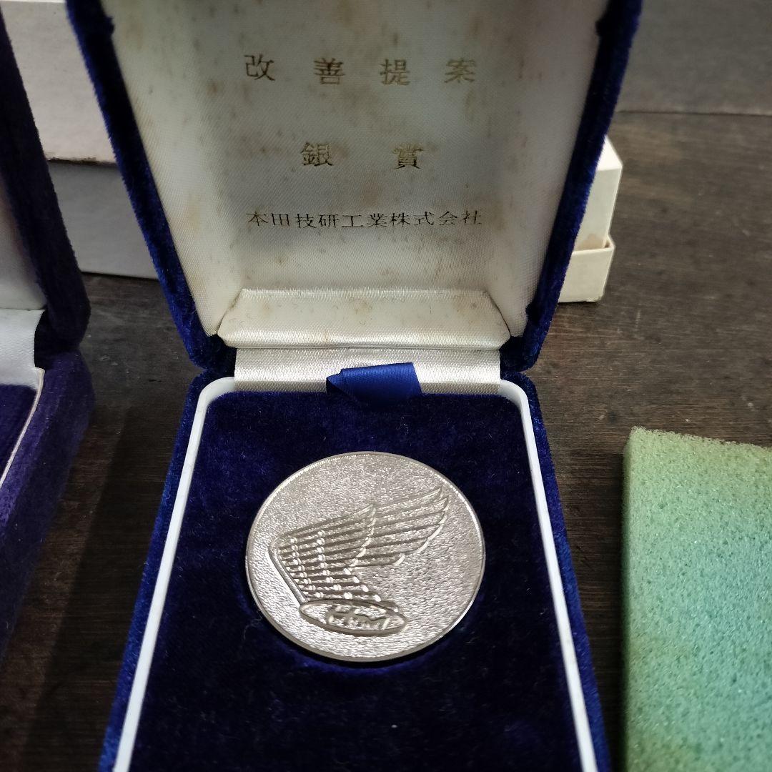 非売品レア　HONDA　ホンダ　銀メダル　銅メダル