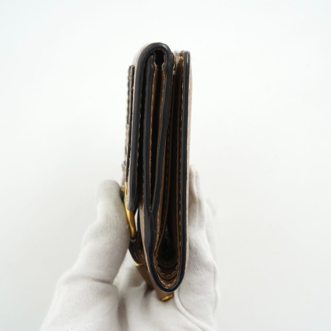 ✨極上美品・箱保存袋付き✨　Chloe クロエ　三つ折り　マーシー　チャーム