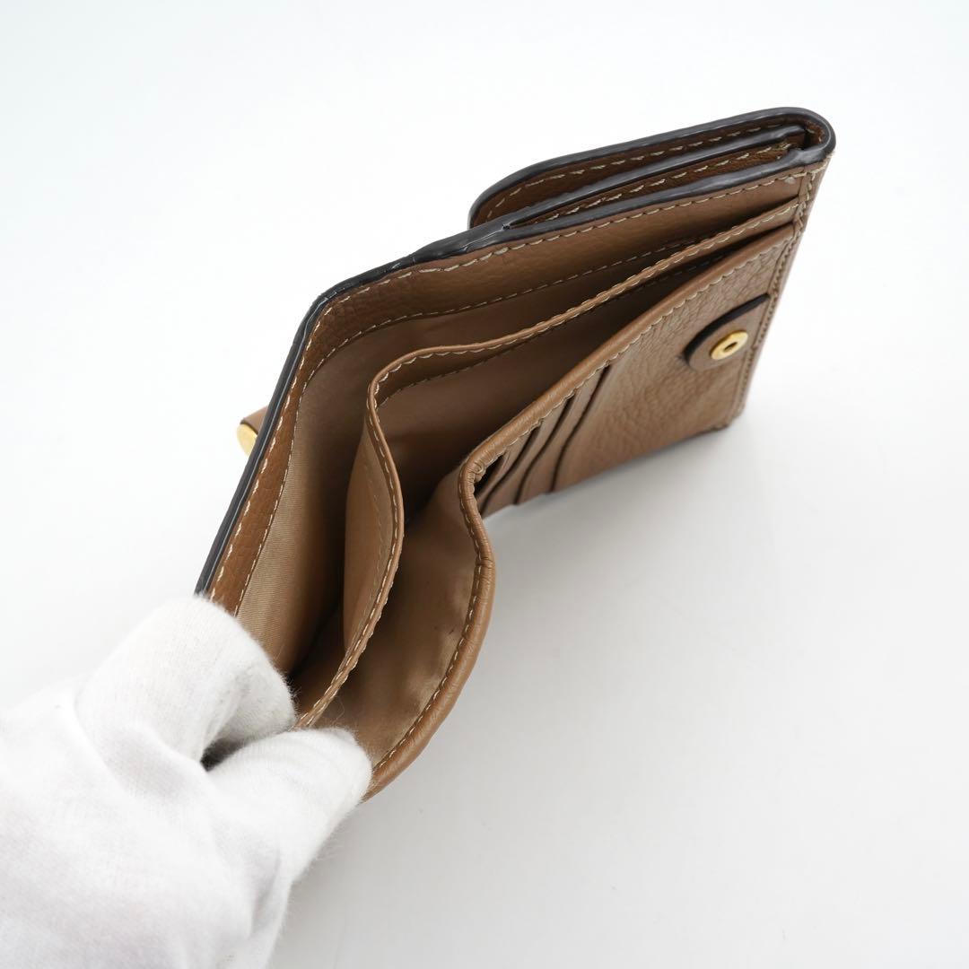 ✨極上美品・箱保存袋付き✨　Chloe クロエ　三つ折り　マーシー　チャーム